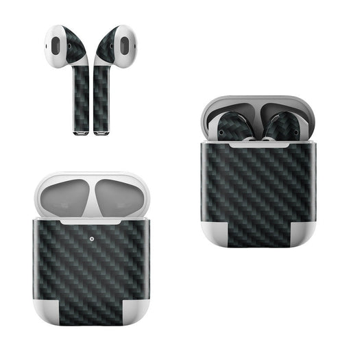 Carbon - Apple AirPods Skin - eZthings USA WE SORT ALL THE CRAZIEST GADGETS, GIZMOS, TOYS & TECHNOLOGY, SO YOU DON'T HAVE TO.