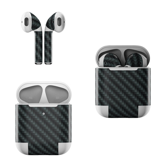 Carbon - Apple AirPods Skin - eZthings USA WE SORT ALL THE CRAZIEST GADGETS, GIZMOS, TOYS & TECHNOLOGY, SO YOU DON'T HAVE TO.