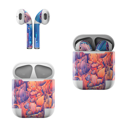 Cloud Glitch - Apple AirPods Skin - eZthings USA WE SORT ALL THE CRAZIEST GADGETS, GIZMOS, TOYS & TECHNOLOGY, SO YOU DON'T HAVE TO.