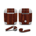 Dark Rosewood - Apple AirPods Skin - eZthings USA WE SORT ALL THE CRAZIEST GADGETS, GIZMOS, TOYS & TECHNOLOGY, SO YOU DON'T HAVE TO.