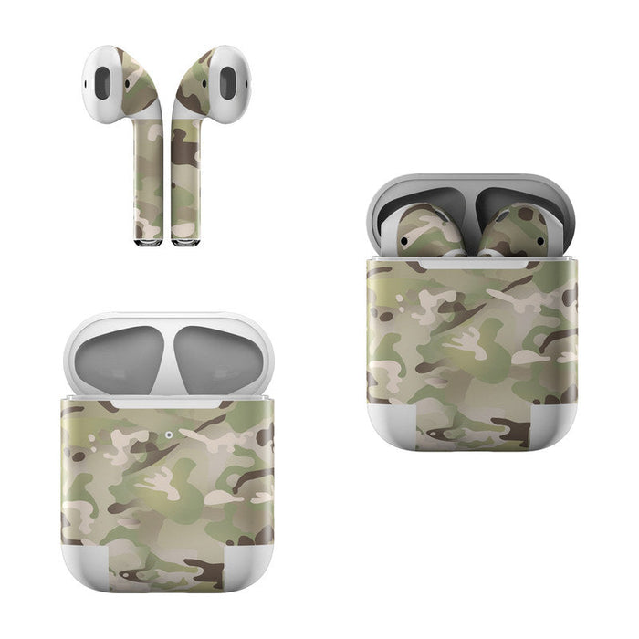 FC Camo - Apple AirPods Skin - eZthings USA WE SORT ALL THE CRAZIEST GADGETS, GIZMOS, TOYS & TECHNOLOGY, SO YOU DON'T HAVE TO.