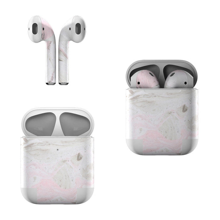Rosa Marble - Apple AirPods Skin - eZthings USA WE SORT ALL THE CRAZIEST GADGETS, GIZMOS, TOYS & TECHNOLOGY, SO YOU DON'T HAVE TO.