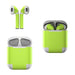 Solid State Lime - Apple AirPods Skin - eZthings USA WE SORT ALL THE CRAZIEST GADGETS, GIZMOS, TOYS & TECHNOLOGY, SO YOU DON'T HAVE TO.