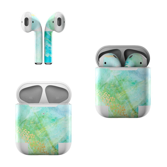 Winter Marble - Apple AirPods Skin - eZthings USA WE SORT ALL THE CRAZIEST GADGETS, GIZMOS, TOYS & TECHNOLOGY, SO YOU DON'T HAVE TO.
