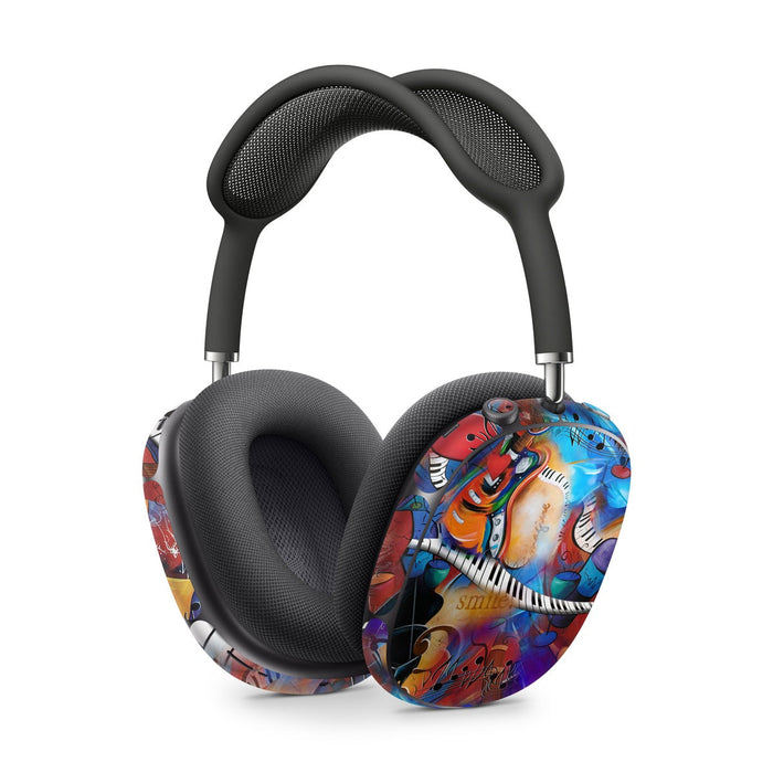 Music Madness - Apple AirPods Max Skin - eZthings USA WE SORT ALL THE CRAZIEST GADGETS, GIZMOS, TOYS & TECHNOLOGY, SO YOU DON'T HAVE TO.