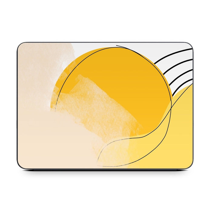 Abstract Yellow - Apple Smart Keyboard Folio Skin