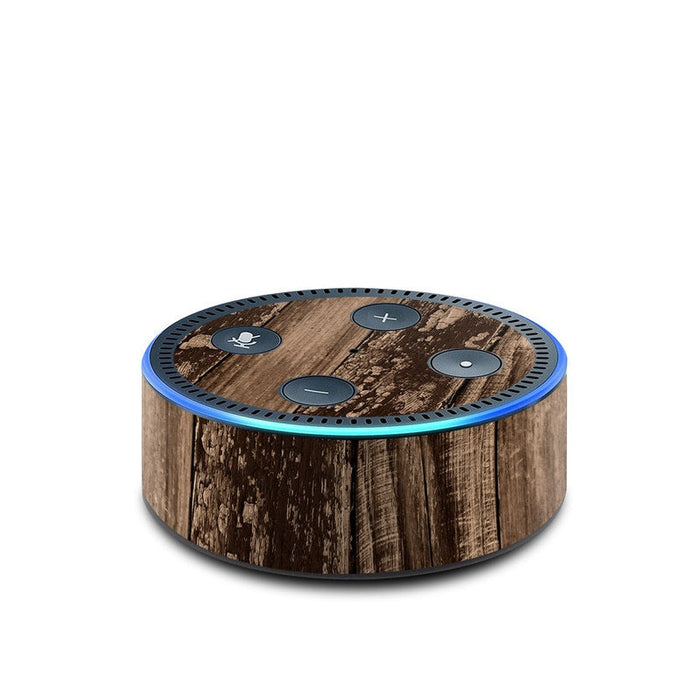 Weathered Wood - Amazon Echo Dot (2nd Gen) Skin