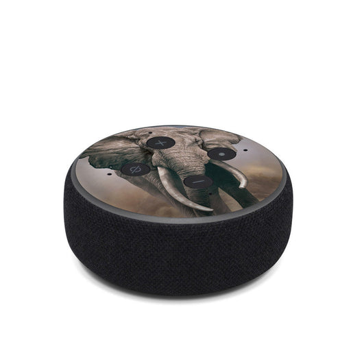 African Elephant - Amazon Echo Dot (3rd Gen) Skin - eZthings USA WE SORT ALL THE CRAZIEST GADGETS, GIZMOS, TOYS & TECHNOLOGY, SO YOU DON'T HAVE TO.