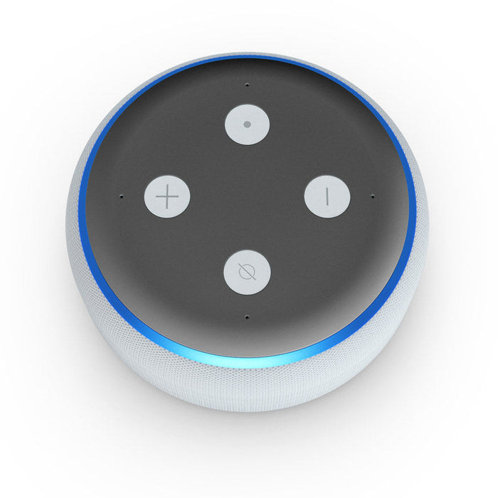Solid State Grey - Amazon Echo Dot (3rd Gen) Skin - eZthings USA WE SORT ALL THE CRAZIEST GADGETS, GIZMOS, TOYS & TECHNOLOGY, SO YOU DON'T HAVE TO.