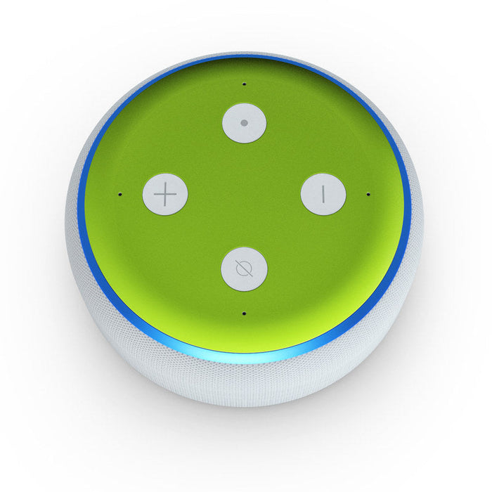 Solid State Lime - Amazon Echo Dot (3rd Gen) Skin
