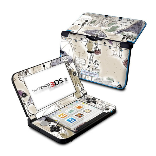 Ah Paris - Nintendo 3DS XL Skin - eZthings USA WE SORT ALL THE CRAZIEST GADGETS, GIZMOS, TOYS & TECHNOLOGY, SO YOU DON'T HAVE TO.
