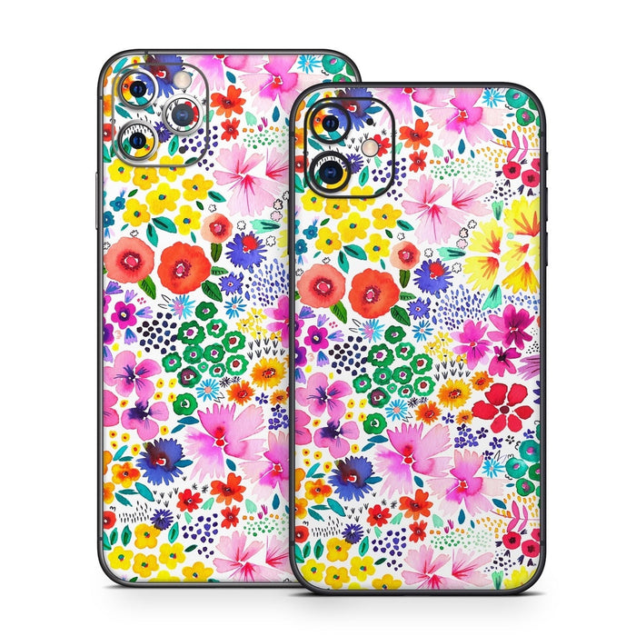 Artful Little Flowers - Apple iPhone 11 Skin