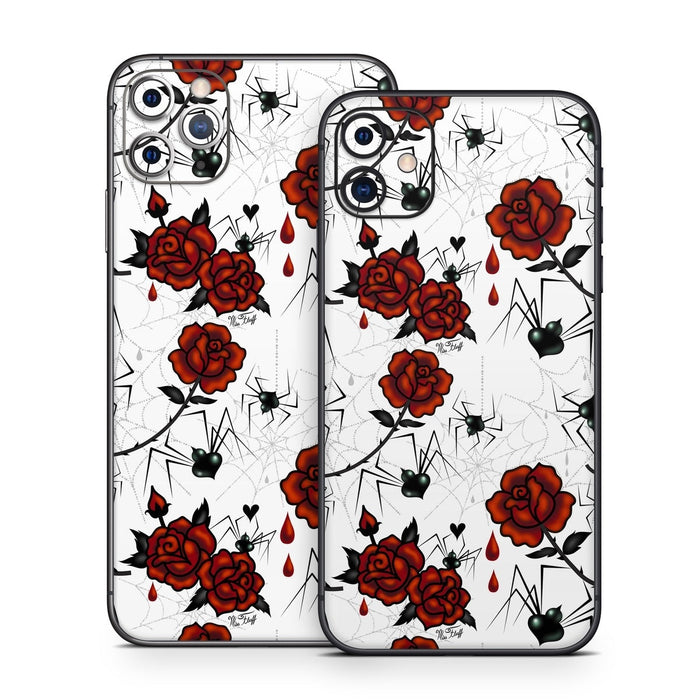 Black Widows - Apple iPhone 11 Skin - eZthings USA WE SORT ALL THE CRAZIEST GADGETS, GIZMOS, TOYS & TECHNOLOGY, SO YOU DON'T HAVE TO.