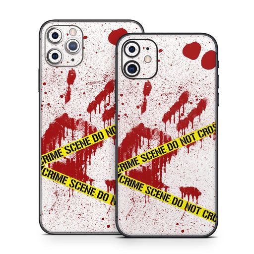 Crime Scene Revisited - Apple iPhone 11 Skin - eZthings USA WE SORT ALL THE CRAZIEST GADGETS, GIZMOS, TOYS & TECHNOLOGY, SO YOU DON'T HAVE TO.
