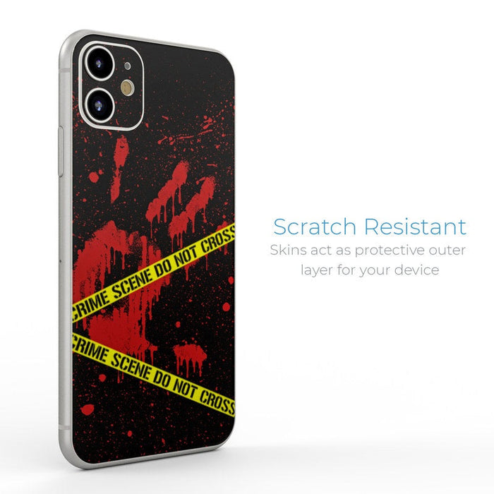Crime Scene - Apple iPhone 11 Skin - eZthings USA WE SORT ALL THE CRAZIEST GADGETS, GIZMOS, TOYS & TECHNOLOGY, SO YOU DON'T HAVE TO.