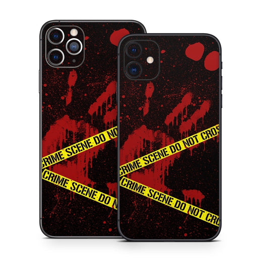 Crime Scene - Apple iPhone 11 Skin - eZthings USA WE SORT ALL THE CRAZIEST GADGETS, GIZMOS, TOYS & TECHNOLOGY, SO YOU DON'T HAVE TO.