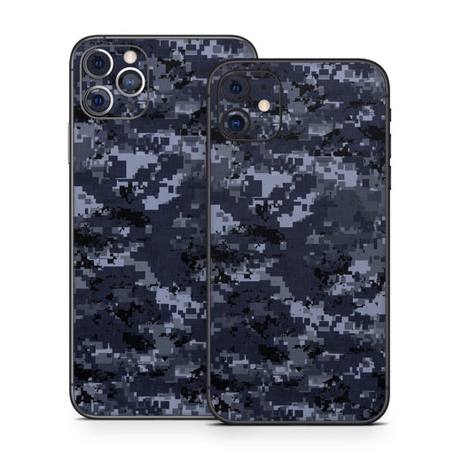 Digital Navy Camo - Apple iPhone 11 Skin - eZthings USA WE SORT ALL THE CRAZIEST GADGETS, GIZMOS, TOYS & TECHNOLOGY, SO YOU DON'T HAVE TO.
