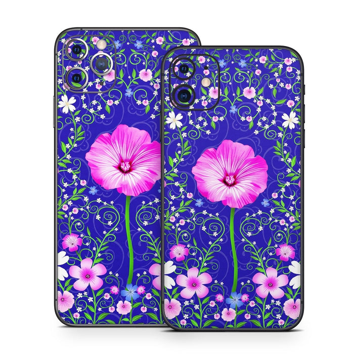 Floral Harmony - Apple iPhone 11 Skin - eZthings USA WE SORT ALL THE CRAZIEST GADGETS, GIZMOS, TOYS & TECHNOLOGY, SO YOU DON'T HAVE TO.