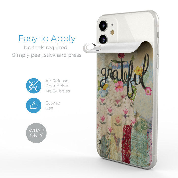 Grateful - Apple iPhone 11 Skin - eZthings USA WE SORT ALL THE CRAZIEST GADGETS, GIZMOS, TOYS & TECHNOLOGY, SO YOU DON'T HAVE TO.