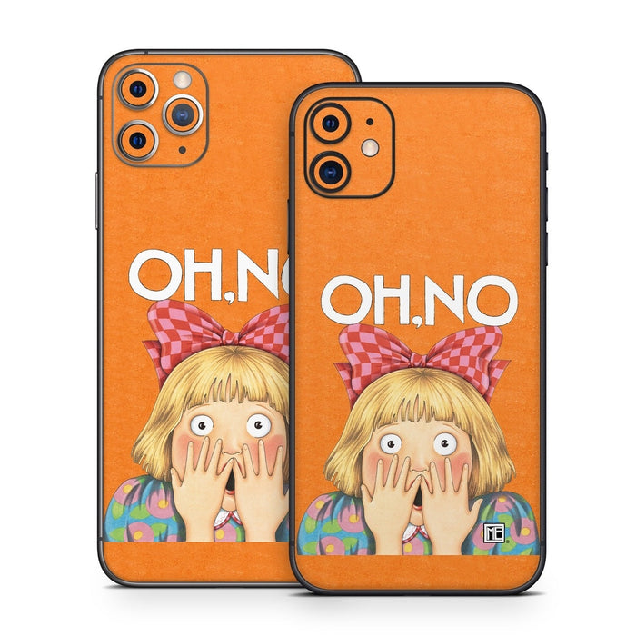 Oh No - Apple iPhone 11 Skin - eZthings USA WE SORT ALL THE CRAZIEST GADGETS, GIZMOS, TOYS & TECHNOLOGY, SO YOU DON'T HAVE TO.