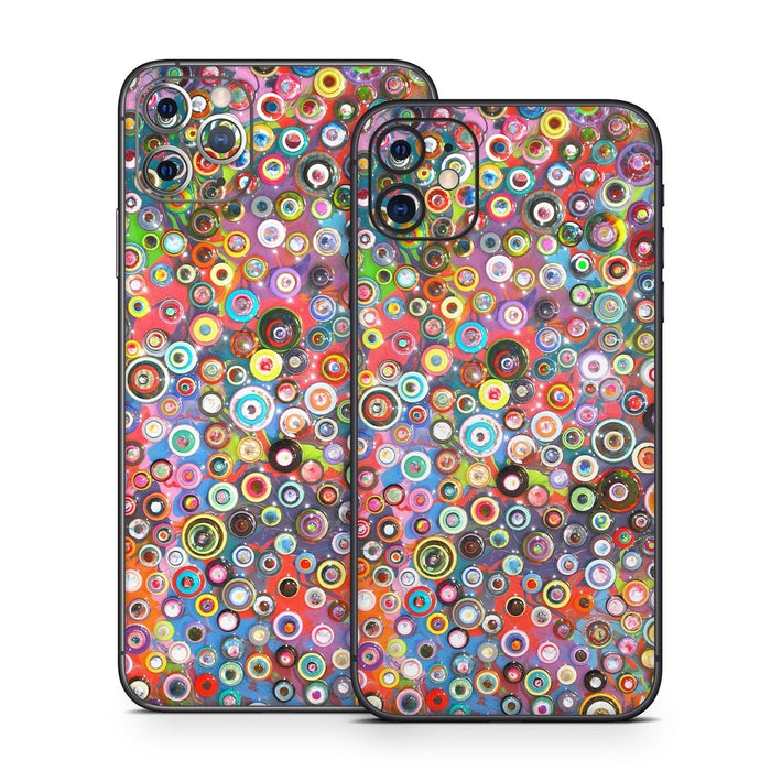 Round and Round - Apple iPhone 11 Skin - eZthings USA WE SORT ALL THE CRAZIEST GADGETS, GIZMOS, TOYS & TECHNOLOGY, SO YOU DON'T HAVE TO.