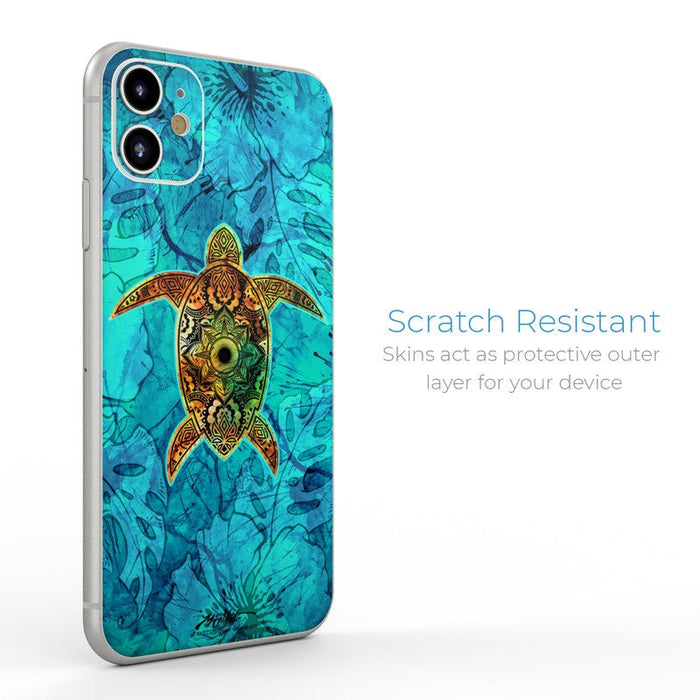 Sacred Honu - Apple iPhone 11 Skin - eZthings USA WE SORT ALL THE CRAZIEST GADGETS, GIZMOS, TOYS & TECHNOLOGY, SO YOU DON'T HAVE TO.