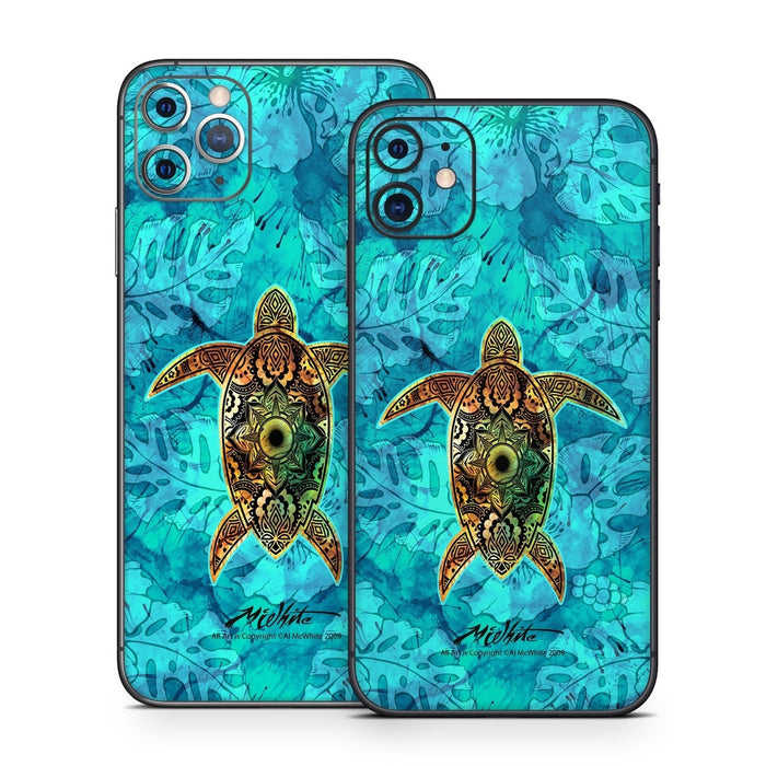 Sacred Honu - Apple iPhone 11 Skin - eZthings USA WE SORT ALL THE CRAZIEST GADGETS, GIZMOS, TOYS & TECHNOLOGY, SO YOU DON'T HAVE TO.