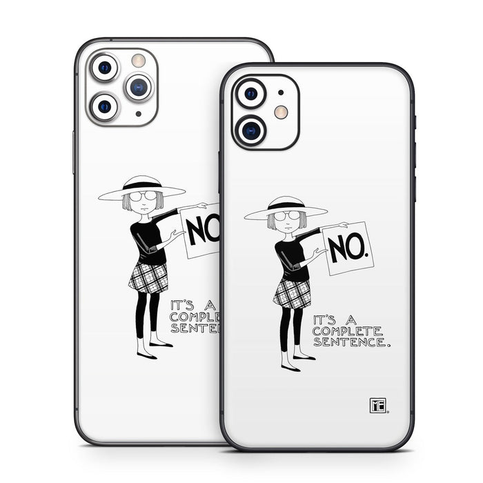 Sentence - Apple iPhone 11 Skin - eZthings USA WE SORT ALL THE CRAZIEST GADGETS, GIZMOS, TOYS & TECHNOLOGY, SO YOU DON'T HAVE TO.