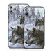 Snow Wolves - Apple iPhone 11 Skin - eZthings USA WE SORT ALL THE CRAZIEST GADGETS, GIZMOS, TOYS & TECHNOLOGY, SO YOU DON'T HAVE TO.