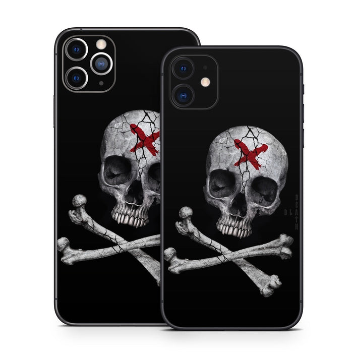 Stigmata Skull - Apple iPhone 11 Skin - eZthings USA WE SORT ALL THE CRAZIEST GADGETS, GIZMOS, TOYS & TECHNOLOGY, SO YOU DON'T HAVE TO.