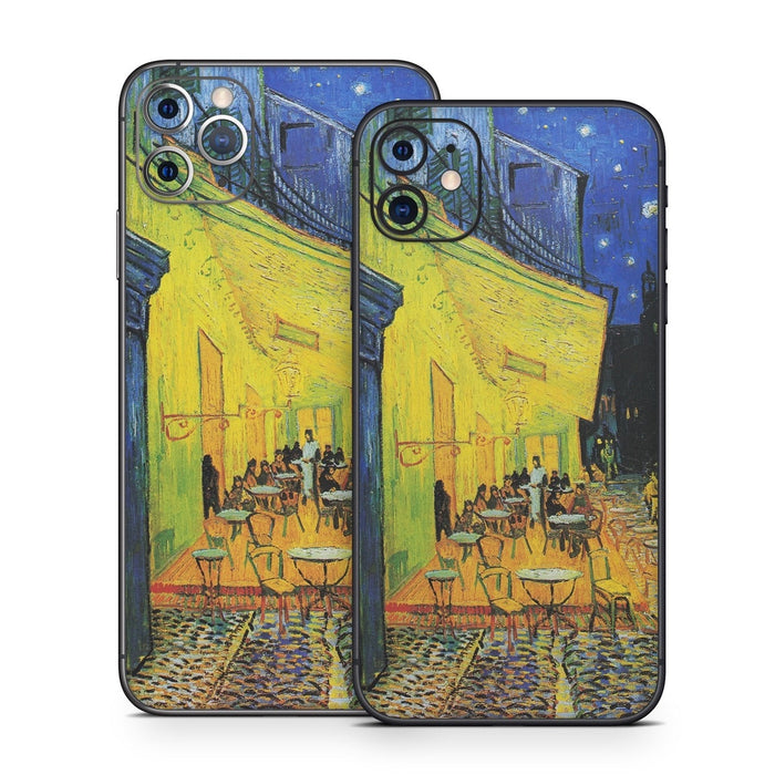 Cafe Terrace At Night - Apple iPhone 11 Skin