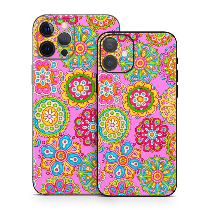 Bright Flowers - Apple iPhone 12 Skin