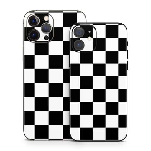 Checkers - Apple iPhone 12 Skin - eZthings USA WE SORT ALL THE CRAZIEST GADGETS, GIZMOS, TOYS & TECHNOLOGY, SO YOU DON'T HAVE TO.