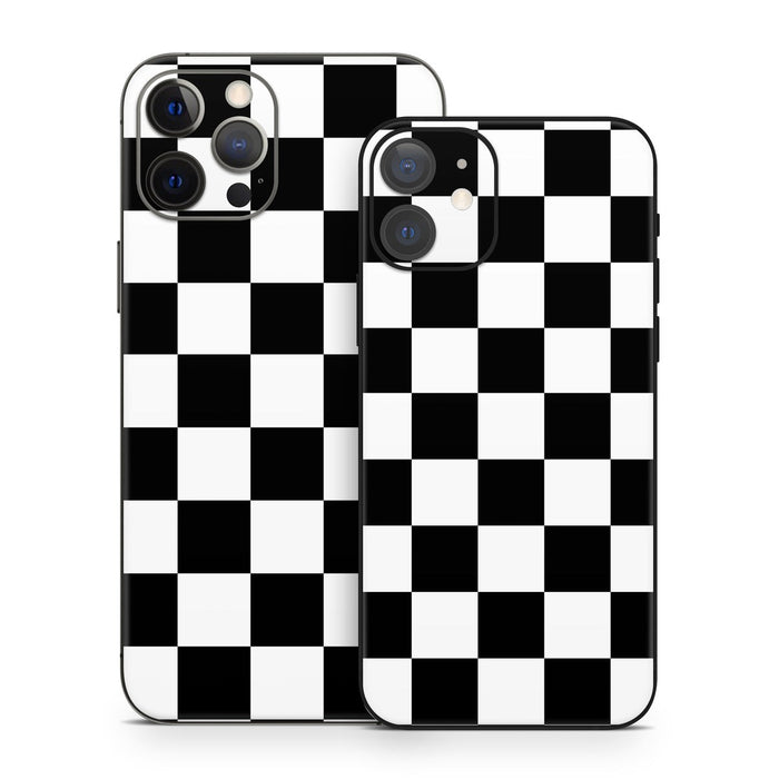 Checkers - Apple iPhone 12 Skin - eZthings USA WE SORT ALL THE CRAZIEST GADGETS, GIZMOS, TOYS & TECHNOLOGY, SO YOU DON'T HAVE TO.