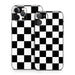 Checkers - Apple iPhone 12 Skin - eZthings USA WE SORT ALL THE CRAZIEST GADGETS, GIZMOS, TOYS & TECHNOLOGY, SO YOU DON'T HAVE TO.