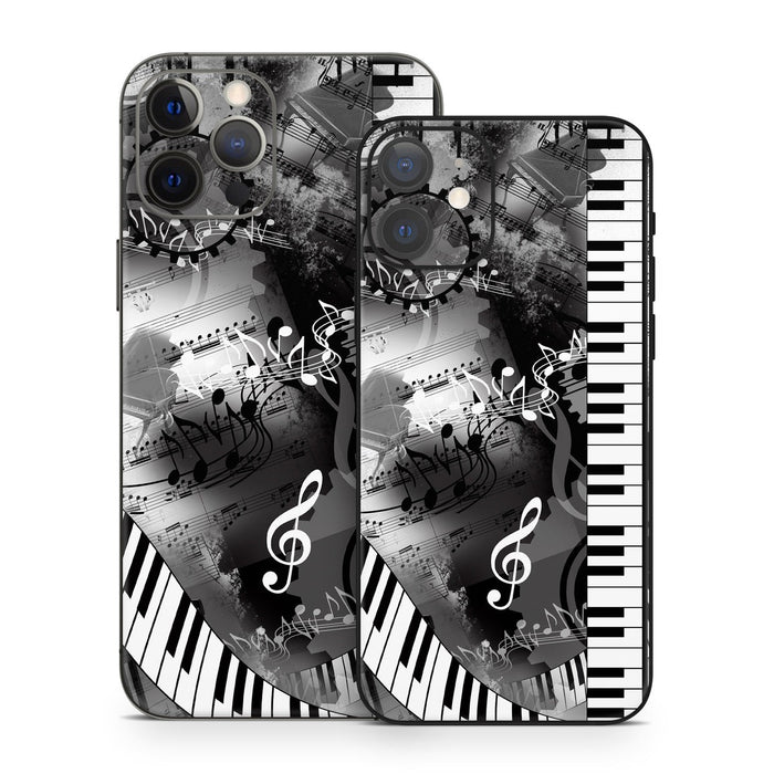 Piano Pizazz - Apple iPhone 12 Skin - eZthings USA WE SORT ALL THE CRAZIEST GADGETS, GIZMOS, TOYS & TECHNOLOGY, SO YOU DON'T HAVE TO.