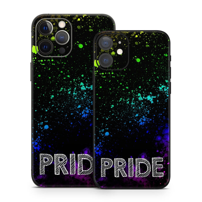 Pride Splash - Apple iPhone 12 Skin - eZthings USA WE SORT ALL THE CRAZIEST GADGETS, GIZMOS, TOYS & TECHNOLOGY, SO YOU DON'T HAVE TO.