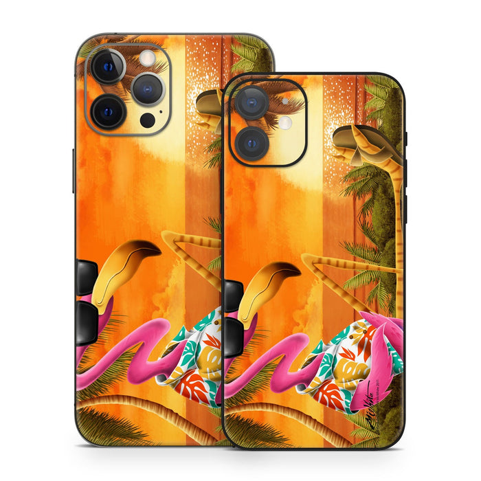 Sunset Flamingo - Apple iPhone 12 Skin