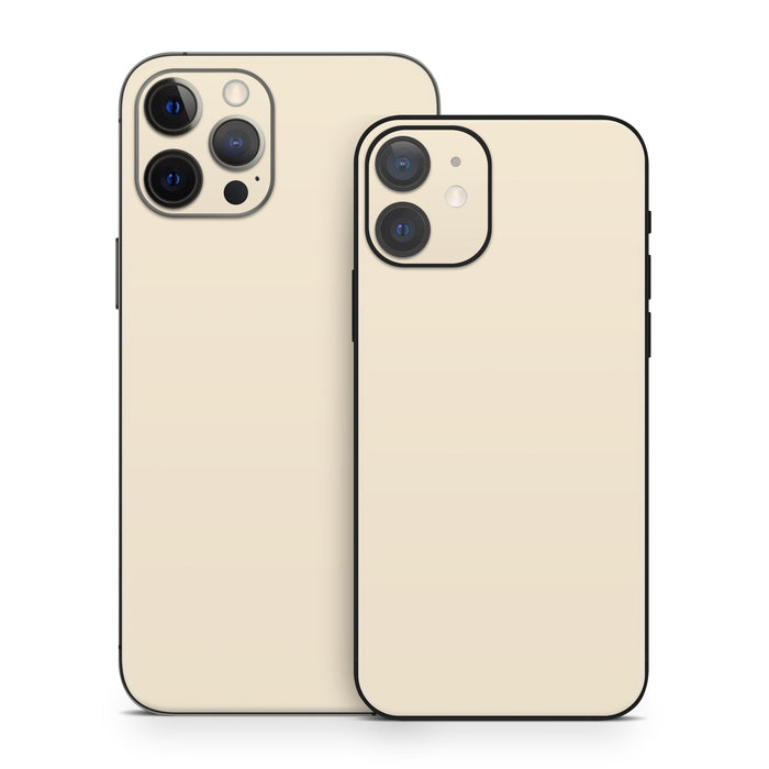 Solid State Creme - Apple iPhone 12 Skin