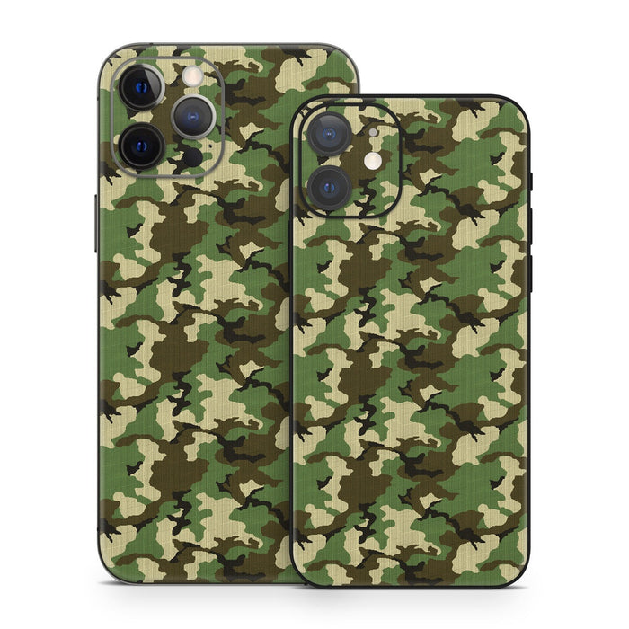 Woodland Camo - Apple iPhone 12 Skin