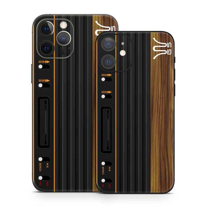 Wooden Gaming System - Apple iPhone 12 Skin