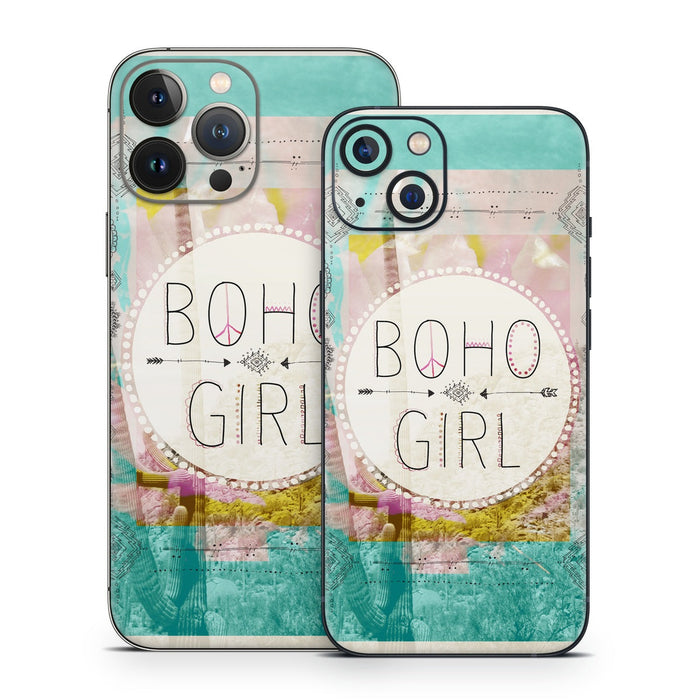 Boho Girl - Apple iPhone 13 Skin - eZthings USA WE SORT ALL THE CRAZIEST GADGETS, GIZMOS, TOYS & TECHNOLOGY, SO YOU DON'T HAVE TO.