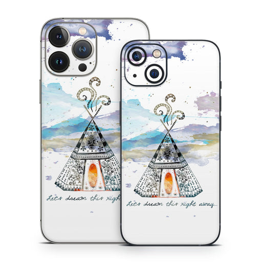 Boho Teepee - Apple iPhone 13 Skin - eZthings USA WE SORT ALL THE CRAZIEST GADGETS, GIZMOS, TOYS & TECHNOLOGY, SO YOU DON'T HAVE TO.