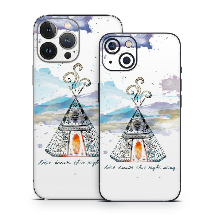 Boho Teepee - Apple iPhone 13 Skin - eZthings USA WE SORT ALL THE CRAZIEST GADGETS, GIZMOS, TOYS & TECHNOLOGY, SO YOU DON'T HAVE TO.