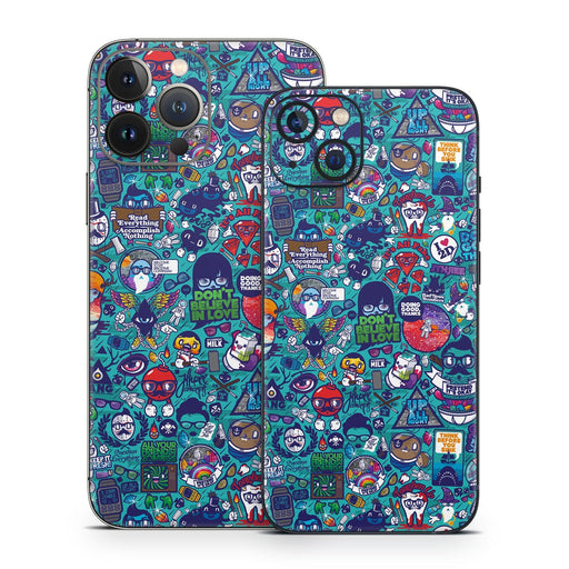 Cosmic Ray - Apple iPhone 13 Skin - eZthings USA WE SORT ALL THE CRAZIEST GADGETS, GIZMOS, TOYS & TECHNOLOGY, SO YOU DON'T HAVE TO.