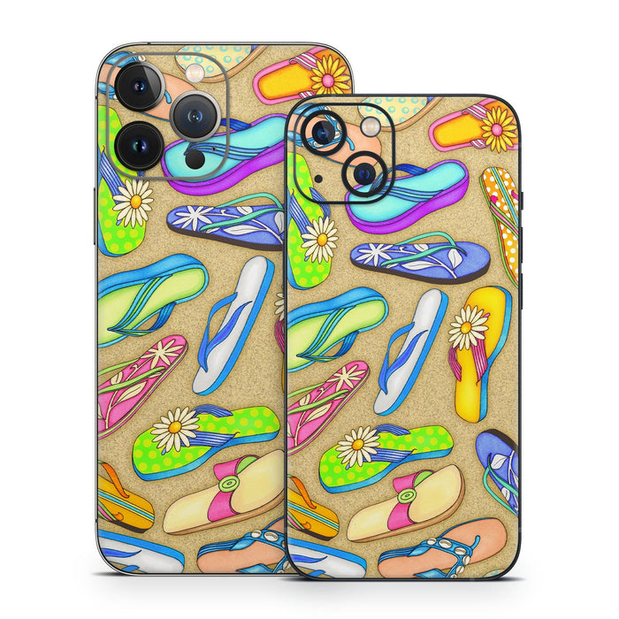 Flip Flops - Apple iPhone 13 Skin