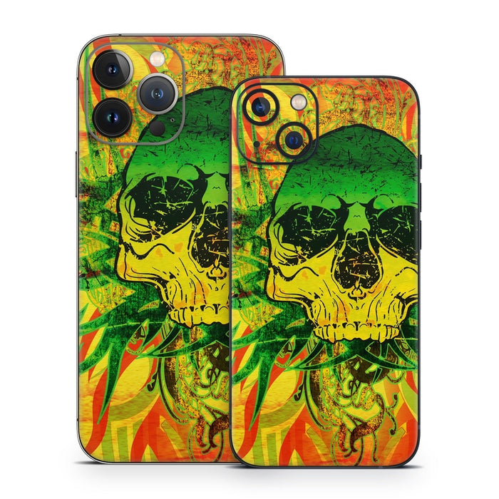 Hot Tribal Skull - Apple iPhone 13 Skin