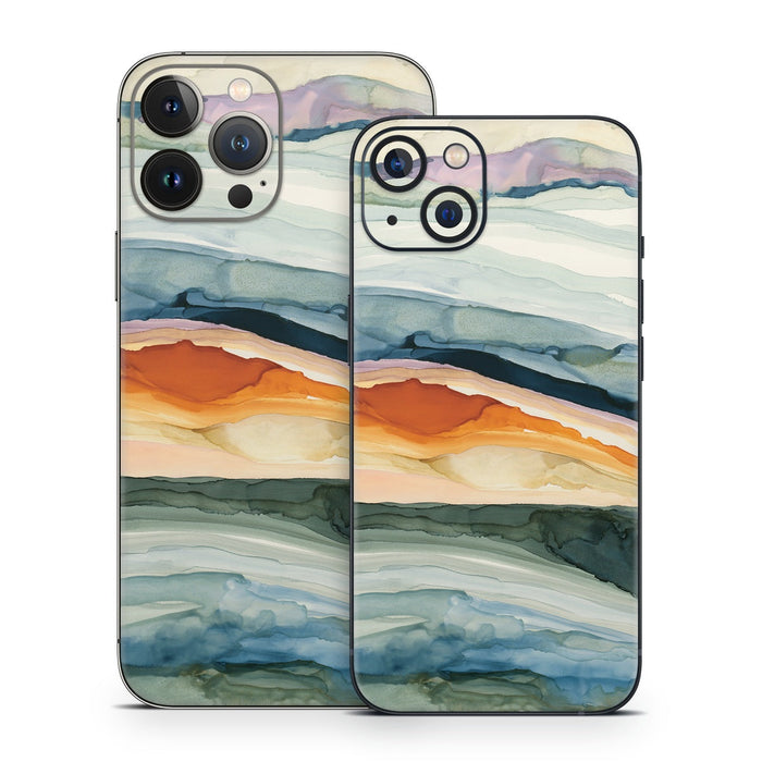 Layered Earth - Apple iPhone 13 Skin