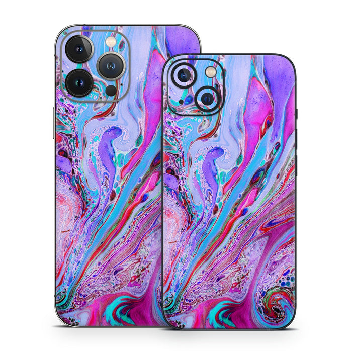Marbled Lustre - Apple iPhone 13 Skin - eZthings USA WE SORT ALL THE CRAZIEST GADGETS, GIZMOS, TOYS & TECHNOLOGY, SO YOU DON'T HAVE TO.