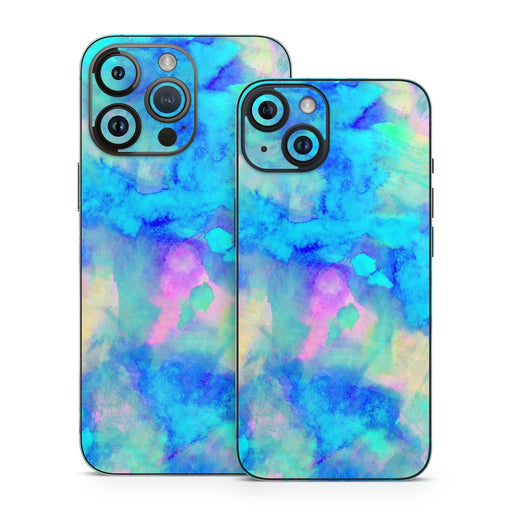 Electrify Ice Blue - Apple iPhone 14 Skin - eZthings USA WE SORT ALL THE CRAZIEST GADGETS, GIZMOS, TOYS & TECHNOLOGY, SO YOU DON'T HAVE TO.